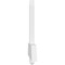 Ekena Millwork Eugene Architectural Grade PVC Gable Bracket, 60"W x 25"H x 2"D x 6"F, 10/12 Pitch GBP060X25X0206EUG00 - alternate 5